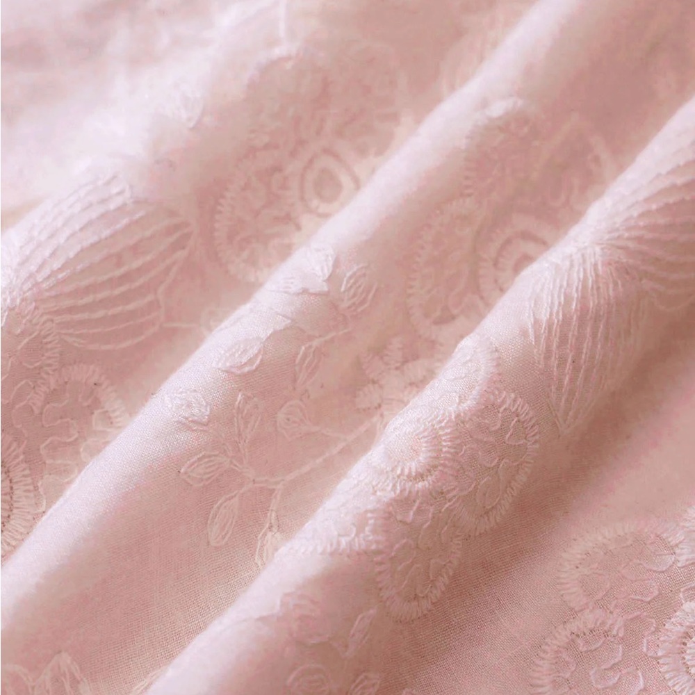 Rihoas Pink Embroidery Halter Midi Dress - Picture 7 of 8
